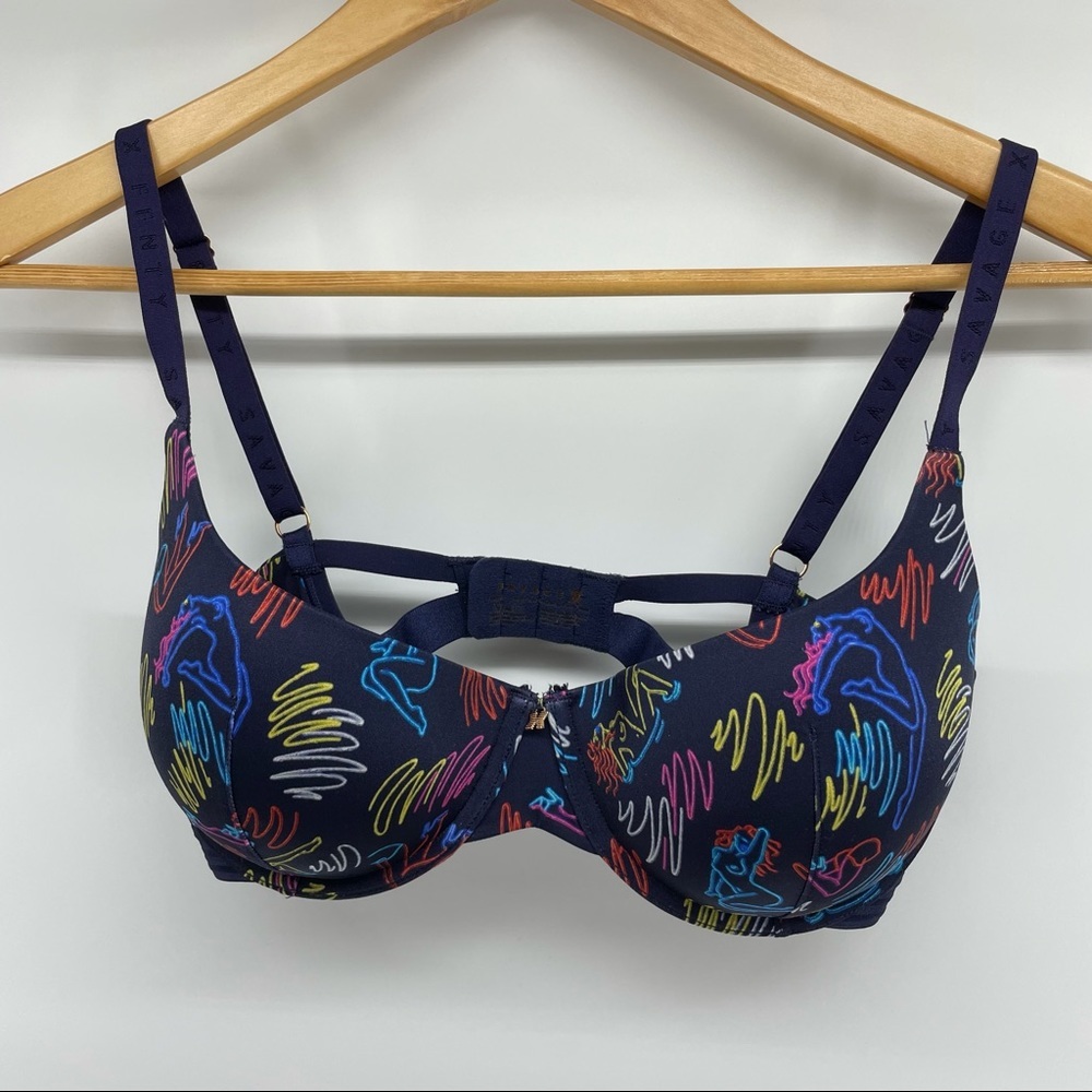 Savage X Fenty | Naked Woman Print Bra 34DD